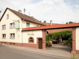 Weingut und Gästehaus Vongerichten, penzion v destinaci Oberhausen