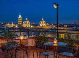 Sophie Terrace Hotel, hotel económico em Roma