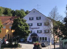 Hotel Birkenblatt, hotel em Burglengenfeld