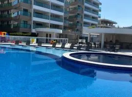 Cobertura com piscina privativa no Condominio Praia dos Anjos Residence Club - Pé na Areia