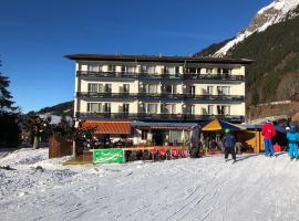 Guest Rooms with a great view at Residence Brunner, hotell sihtkohas Wengen