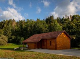 Les Jardins du Hérisson Chalet 1, chalet de montaña en Bonlieu