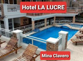 Hotel La Lucre, hotel en Mina Clavero