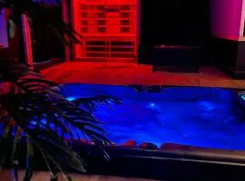 La suite Grenoble spa jacuzzi et sauna privatif