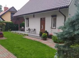 Beautiful holiday house with swimming pool, only 200m from the lake, Morzyczyn