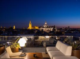 abba Sevilla, hotell med parkering i Sevilla