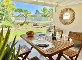 Maracuja 5, Orient Bay village, walkable beach at 100m