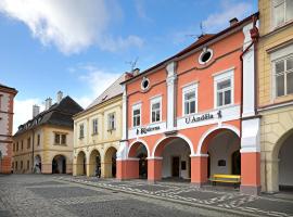 Penzion U Anděla, hostal o pensión en Jičín