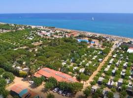 Albatross Mobile Homes on Camping El Pla de Mar: Malgrat de Mar'da bir kamp alanı