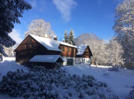 Chata Rozhlas, ski resort in Železná Ruda