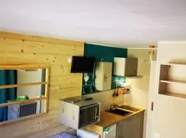 Studio chaleureux à LANSLEVILLARD VAL CENIS 2 pers