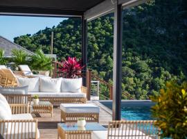 Domaine de Sweet Hill - 4 villas et 2 studios，Saint Barthelemy的飯店