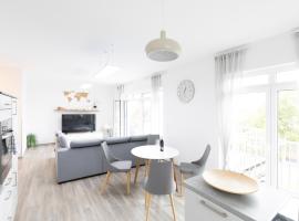 Moderne 2 Zimmer Ferienwohnung mit Dachterrasse - 95qm, căn hộ ở Bremerhaven