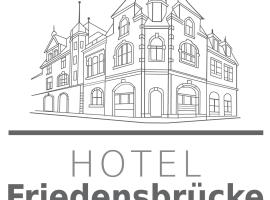 Hotel Friedensbruecke, hotel in Greiz