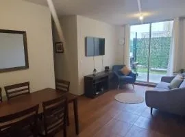 Departamento de estreno en 1er piso en Condominio