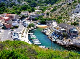 Cabanon du Pêcheur, Parc National des Calanques, hotel di Marseille