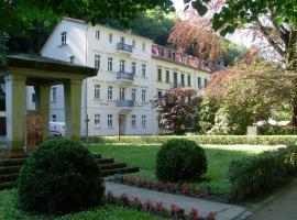 Gästehaus am Kurpark, camera con cucina a Bad Schandau