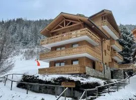 Meribel Centre La Chaudanne, real ski in and out, 3 bedrooms 2 bathrooms newly renovated, Chalet l'Épervière