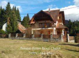 Poiana dintre Brazi Chalet, Bucegi Panorama，錫納亞的飯店