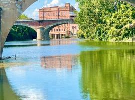 Moulin d'Albias aux portes de Montauban, apartman u gradu Albias