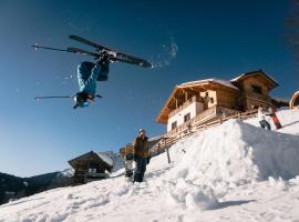 Gut Stein Panoramalodge，位于上柯尼希山麓米尔巴赫的酒店