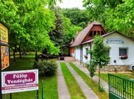 Fülöp Vendégház, hotel v mestu Bogács