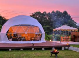 Glamping Resort Varie, luxuskemping Fudzsikavagucsikóban