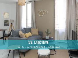 LE LUCIEN Eco-Appart'Hôtel - Angouleme - Centre - Wifi - Parking privé - Classé 4 étoiles, allotjament amb cuina a Angulema