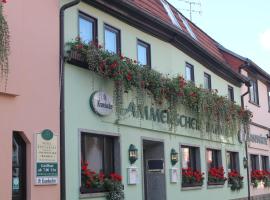 Ammerscher Bahnhof – hotel w mieście Mühlhausen