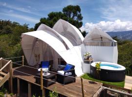 Origen Glamping en Villa de Leyva, hotel ob plaži v mestu Villa de Leyva