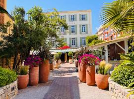 Hôtel De Londres, hotel med parkering i Menton