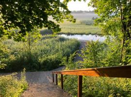 Pustelnia Supraśl - domki nad rzeką, hotell sihtkohas Supraśl