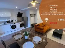 Le Jardin Niortais - Hyper centre- proche gare - Paisible - Grand Jardin privé, WIFI HD -NETFLIX