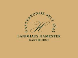 Landhaus Hamester, hotel in Basthorst