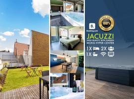 SPA & Garden - Luxury Private Apart' Mons Center، فندق في مون