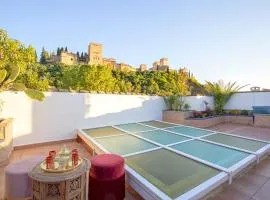 Morayma House Terrace with views to Alhambra