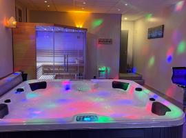 Spa viesnīca Loft privatif avec jacuzzi et sauna pilsētā Sendizjē