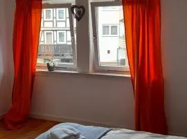 Ferienwohnung im Fachwerkhaus, 1 Schlafzimmer, Balkon, Garten, Parkplatz - Wohnung 1