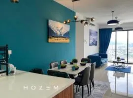 Cozy City View 4BR Near Desa Park / Mont Kiara