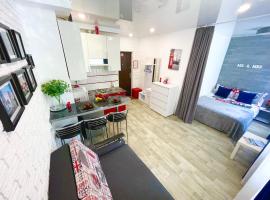 Apartment Studio London 2, hotel em Irpin