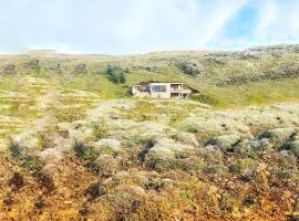 Fludir में, होटल Beautiful cottage with Mountain View