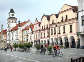 Hotel Zlatá hvězda, hótel í Třeboň