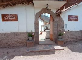 Casona Buenavista Andahuaylillas, cottage in Andahuaylillas