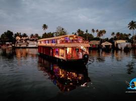 Vaishnav Tours, alojamiento en un barco en Alappuzha