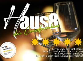 Haus8 – dein Genussferienhaus, casa vacanze a Mettlach