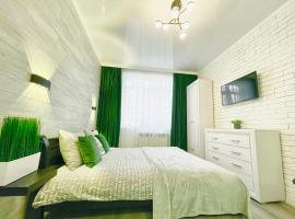 Green room в ЖК Рич Таун Ирпень, hotel Irpinyben