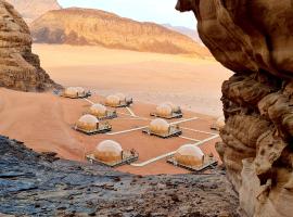 Wadi Rum में Hasan Zawaideh luxury camp 2, luxury tent