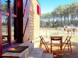 Roulottes cocooning au coeur des Landes, kamp u gradu 'Mées'