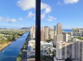 Waikiki Condo High Floor Views Beaches Convention Center