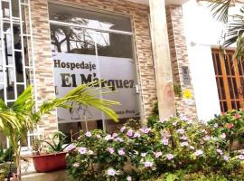 Hospedaje EL MARQUEZ Expat, beach hotel in Máncora